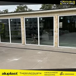 Garage Door to Window Conversion with Double Glazing Masters After