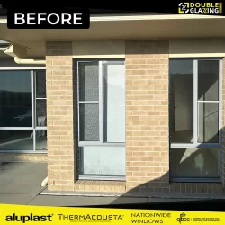 Double Glazing Masters Transforming Jimboomba Homes - Aluminium to UPVC Double Glazed Windows Before 1