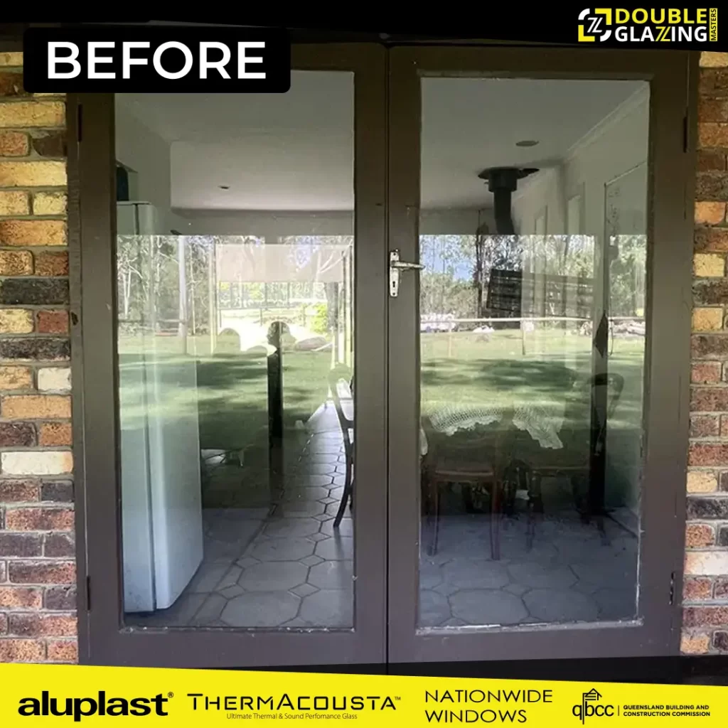 Munruben's Transformation with White UPVC Double Glazing Before 2