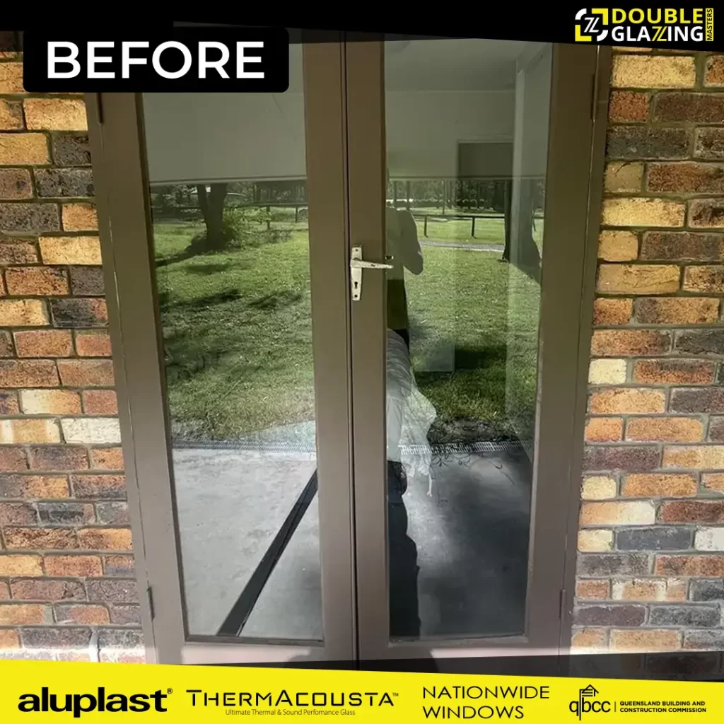 Munruben's Transformation with White UPVC Double Glazing Before 3