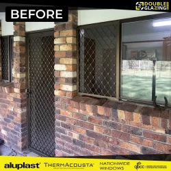 Munruben's Transformation with White UPVC Double Glazing Before 5