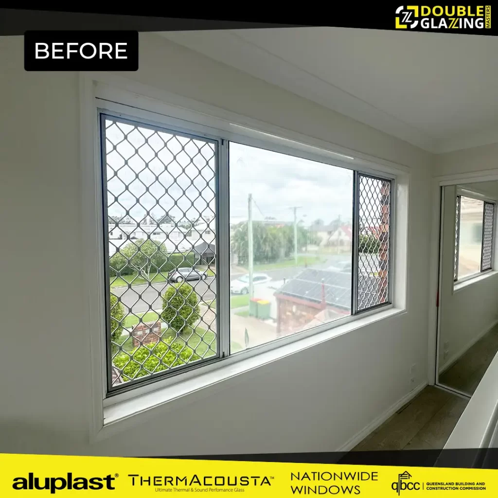 Two More Gold Coast uPVC Double Glazing Projects 1 (Before