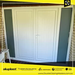UPVC Double Glazed Front Door - Australian Manufactured