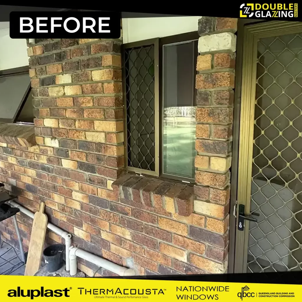 Munruben's Transformation with White UPVC Double Glazing Before 6