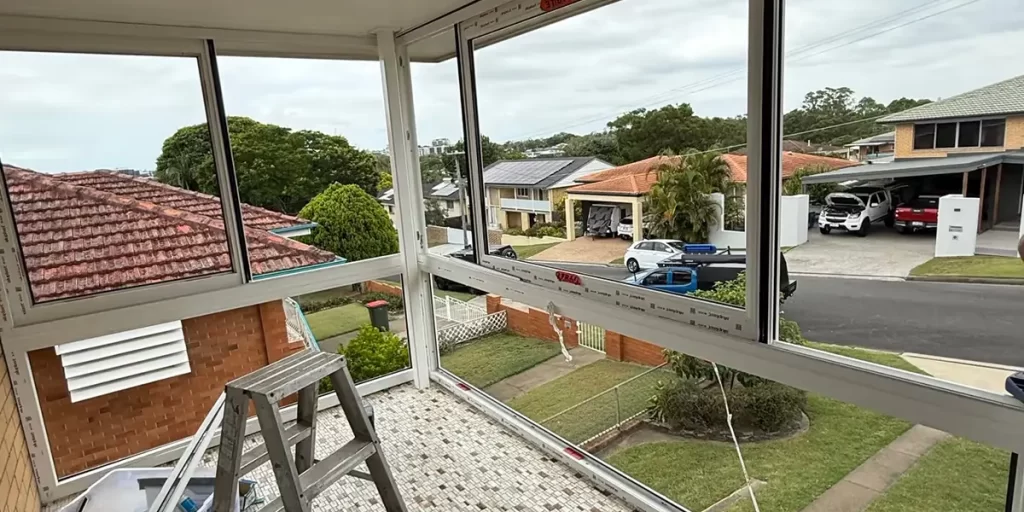 Double Glazing Balcony Enclosure Chermside West by Double Glazing Masters 0